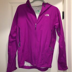 North face rain jacket with hood